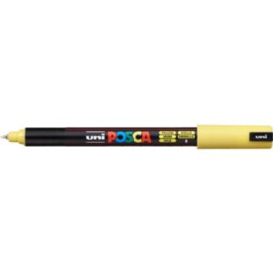 Marcatore a tempera POSCA Uni-Ball punta tonda 0,7 mm giallo