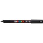 Marcatore a tempera POSCA Uni-Ball punta tonda 0,7 mm nero