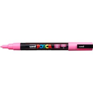 POSCA Uni-Ball round tip tempera marker 0.9-1.3 mm pink
