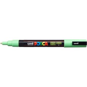 Marcatore a tempera Posca Uni-Ball punta tonda 0,9-1,3 mm verde chiaro