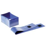 DURABLE band bags for pallet feet dark blue plastic 145 x 65 mm