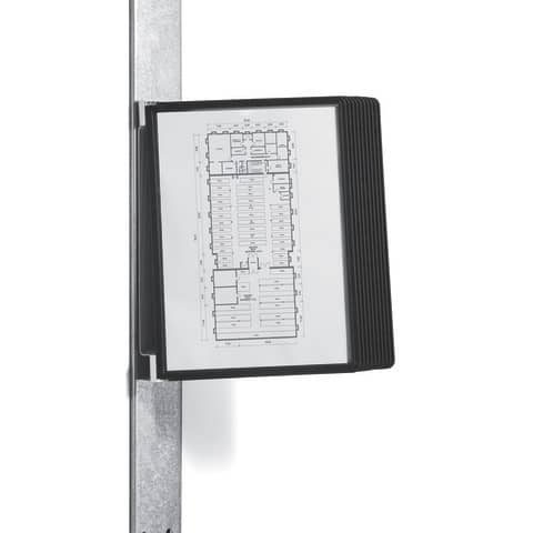 Leggio da parete DURABLE VARIO® MAGNET WALL 10 pannelli A4