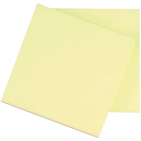 Foglietti riposizionabili Q-Connect 63 g/m² giallo 76x76 mm