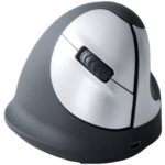 Mouse verticale per destrorsi R-GO Tools laser nero 165-195 mm wireless
