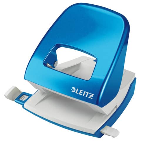 Perforatore Leitz NeXXt Series 5008 2 fori max 30 fogli in metallo blu
