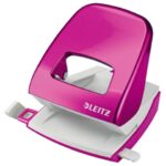 Perforatore 5008 2 fori - 30 fogli Leitz NeXXt WOW Series fucsia metallizzato