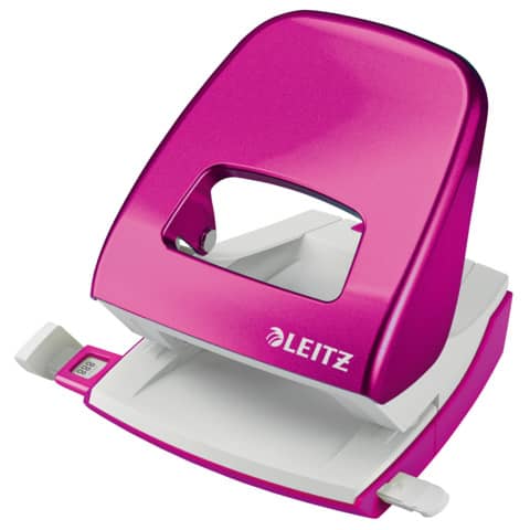 Perforatore 5008 2 fori - 30 fogli Leitz NeXXt WOW Series fucsia metallizzato