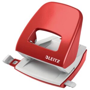 Perforatore 5008 2 fori - 30 fogli Leitz NeXXt Series Leitz rosso metallizzato