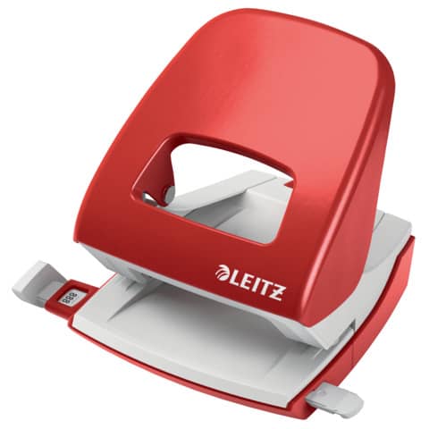 Perforatore 5008 2 fori - 30 fogli Leitz NeXXt Series Leitz rosso metallizzato