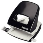 Perforatore 5008 2 fori - 30 fogli Leitz NeXXt Series in metallo nero
