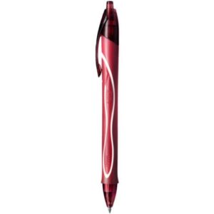 Penna gel a scatto BIC Gel-Ocity Quick Dry M 0,7 mm rosso