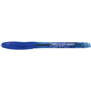 Penna gel cancellabili BIC Gel-ocity Illusion M 0,7 mm blu