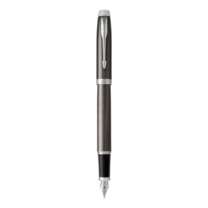 Parker IM fountain pen M tip blue ink Dark Espresso -