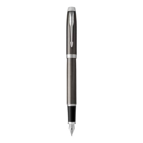 Parker IM fountain pen M tip blue ink Dark Espresso -