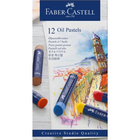 Pastelli a olio Faber-Castell Oil Pastels Creative Studio colori