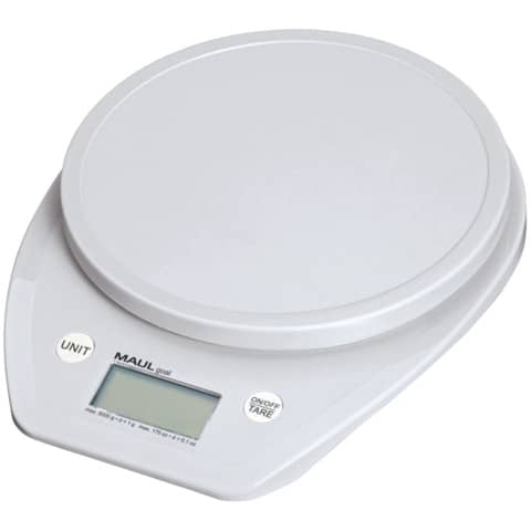 Bilancia pesalettere Maul MAULgoal 5000 g - alimentazione a batterie - bianco -