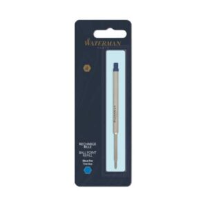 Refill penna a sfera Waterman in blister Waterman punta fine - blu