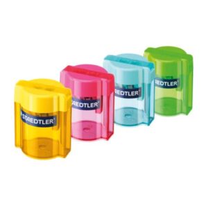 Temperamatite Staedtler a 2 fori con serbatoio colori assortiti -