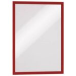 Frames with magnetic panel DURABLE DURAFRAME® A3 red 325x445mm