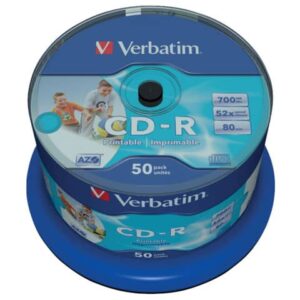 CD-R AZO Verbatim 52x 700 MB spindle case da