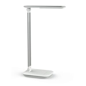 Lampada da scrivania MAUL a LED MAULjazzy, dimmerabile alluminio bianco