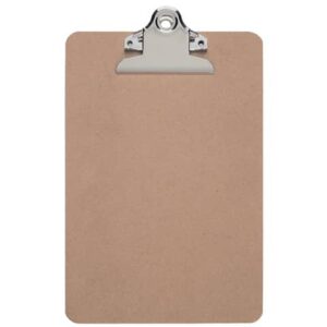 Portablocchi con clip MAULclassic A5 in legno di fibra