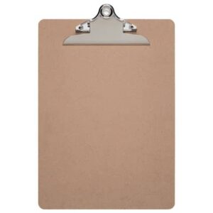 Portablocchi con clip MAULclassic A4 in legno di fibra