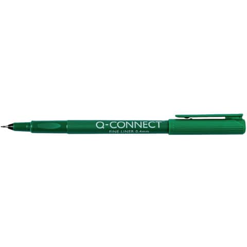 Fineliner Q-Connect 0.4 mm verde