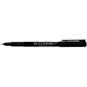 Fineliner Q-Connect 0.4 mm nero