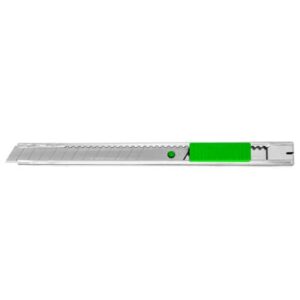 Cutter in metallo con guida Q-Connect 9 mm