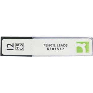 Astuccio 12 mine HB in grafite Q-Connect 0,5 mm -