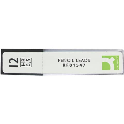 Case of 12 HB graphite Q-Connect 0.5 mm leads -