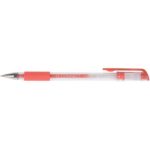 Q-Connect gel ink biros with 0.5 mm red cap -