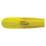 Q-Connect highlighter 2-5 mm yellow