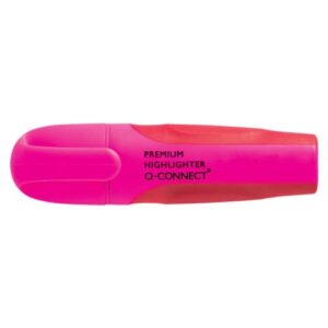 Evidenziatore Q-Connect 2-5 mm rosa