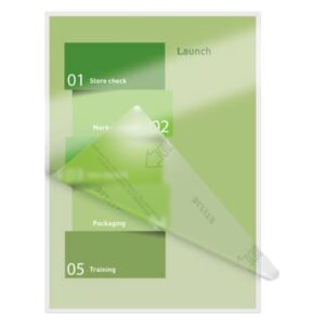 Pouches per plastificatrici Leitz iLam con UDT 2x80 µm in EVA A4 21,6x30,3 cm