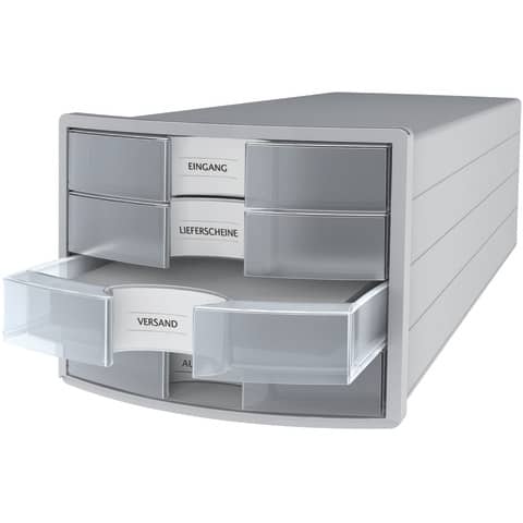 IMPULS HAN polystyrene drawer unit with 4 closed drawers for A4/C4