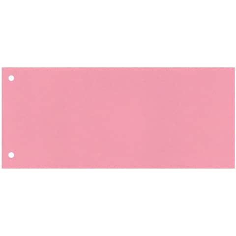 Separatore per archivio con due fori Q-Connect 24x10,5 cm 190 g/m² rosa