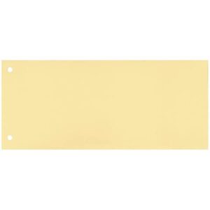 Separatore per archivio con due fori Q-Connect 24x10,5 cm 190 g/m² giallo