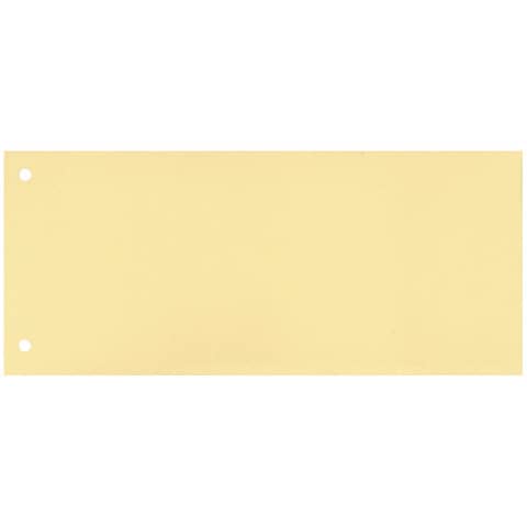 Separatore per archivio con due fori Q-Connect 24x10,5 cm 190 g/m² giallo