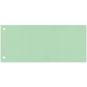 Separatore per archivio con due fori Q-Connect 24x10,5 cm 190 g/m² verde