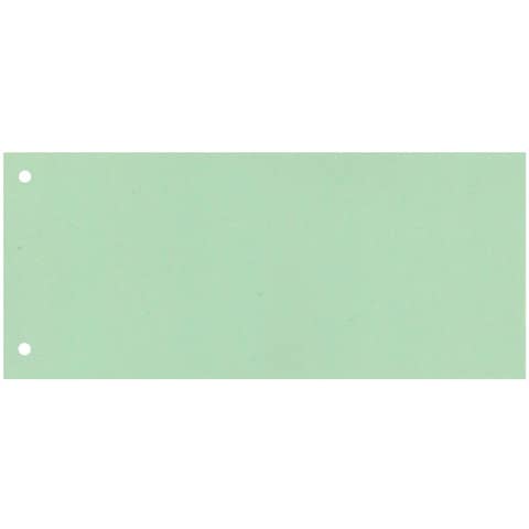 Separatore per archivio con due fori Q-Connect 24x10,5 cm 190 g/m² verde
