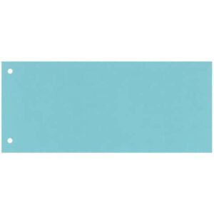 Separatore per archivio con due fori Q-Connect 24x10,5 cm 190 g/m² blu