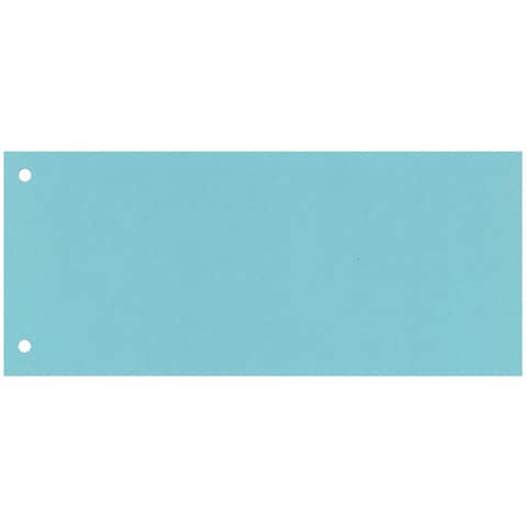 Separatore per archivio con due fori Q-Connect 24x10,5 cm 190 g/m² blu