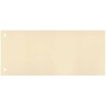 Separatore per archivio con due fori Q-Connect 24x10,5 cm 190 g/m² cuoio