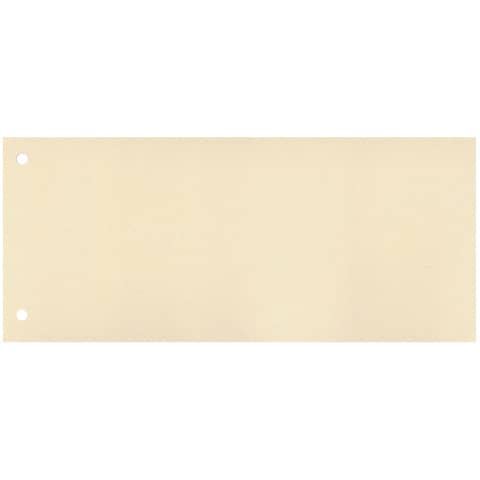 Separatore per archivio con due fori Q-Connect 24x10,5 cm 190 g/m² cuoio