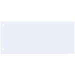 Separatore per archivio con due fori Q-Connect 24x10,5 cm 190 g/m² bianco