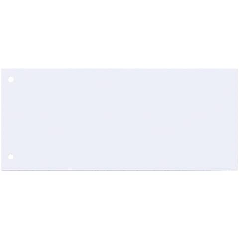 Separatore per archivio con due fori Q-Connect 24x10,5 cm 190 g/m² bianco