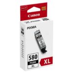 Canon Inkjet Cartridge High Capacity Pigmented Ink PGI-580PGBK XL Black