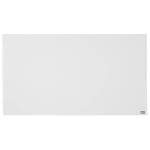 Lavagna bianca magnetica in vetro Nobo Diamond cancellabile 99,3x55,9 cm